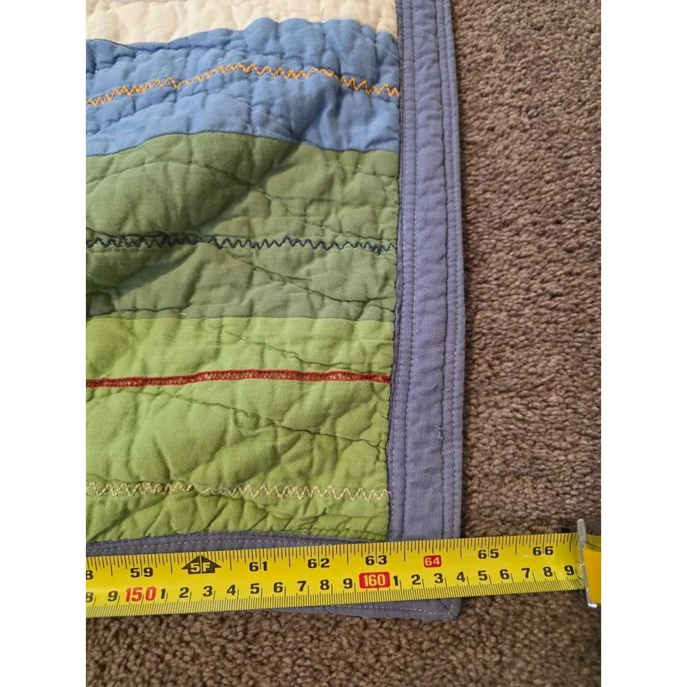 Pottery Barn‎ Kids Quilt  Patchwork Colorful 82